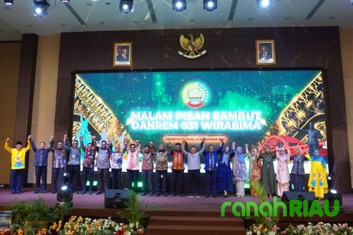 Gubernur Riau hadiri Pisah Sambut Danrem, Sinergi TNI-Pemerintah Daerah Diperkuat