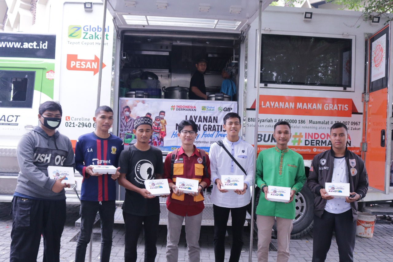 Food Truck dan Ambulance Gratis ACT Hadir di CFD Pekanbaru