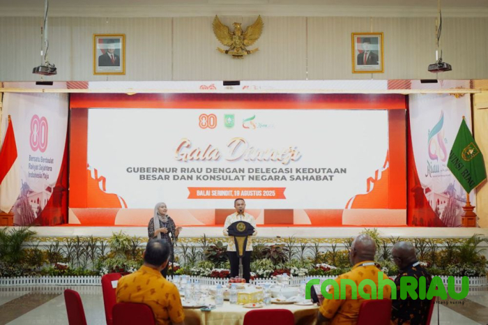 Perhelatan pacu Jalur semakin dekat, Gubri Perkenalkan Riau dengan Delegasi Kedutaan Besar