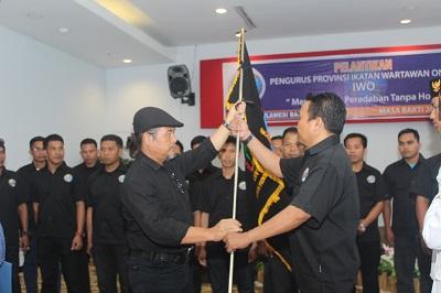 Ini Pesan Ketum Saat Melantik DPW IWO Sulbar...