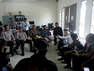 Aksi Berjalan Aman, Sefianus Zai Sampaikan Apresiasi Untuk Kapolda Riau...