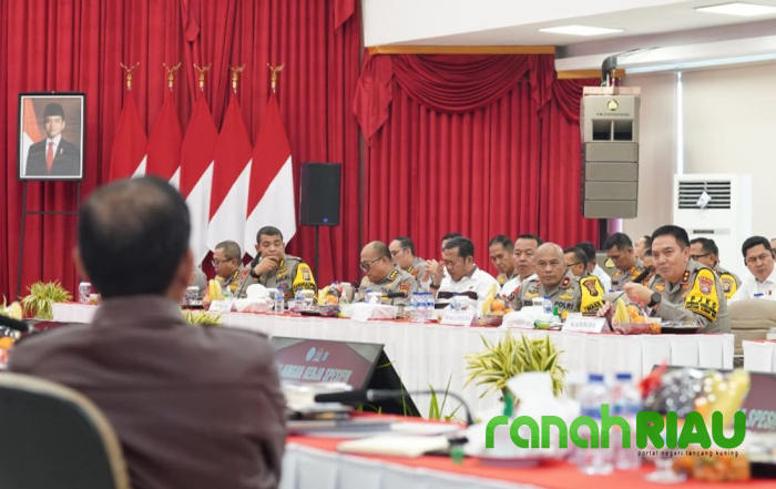 Sowan ke Kapolda Riau, Komisi III DPR RI bahas Senjata Api dan SDA