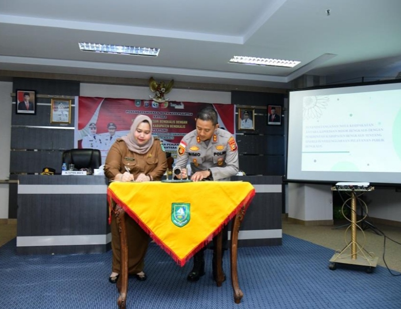 Polres dan RSUD Jalinkan Kerjasama, Kasmarni: Peduli Kesehatan