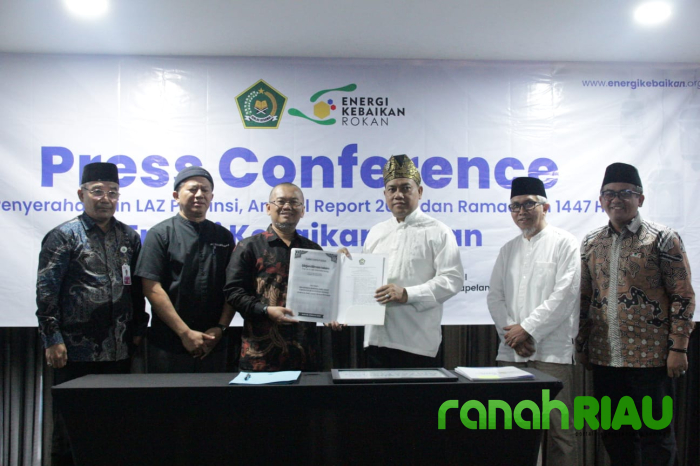 Energi Kebaikan Rokan Resmi jadi LAZ Provinsi Riau, Luncurkan Program Ramadhan 1447 H