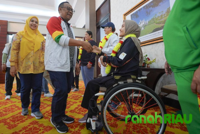 Pemprov Riau Umumkan Pencairan bonus bagi Atlet Peparnas, Paralimpiade, dan Pra Popnas