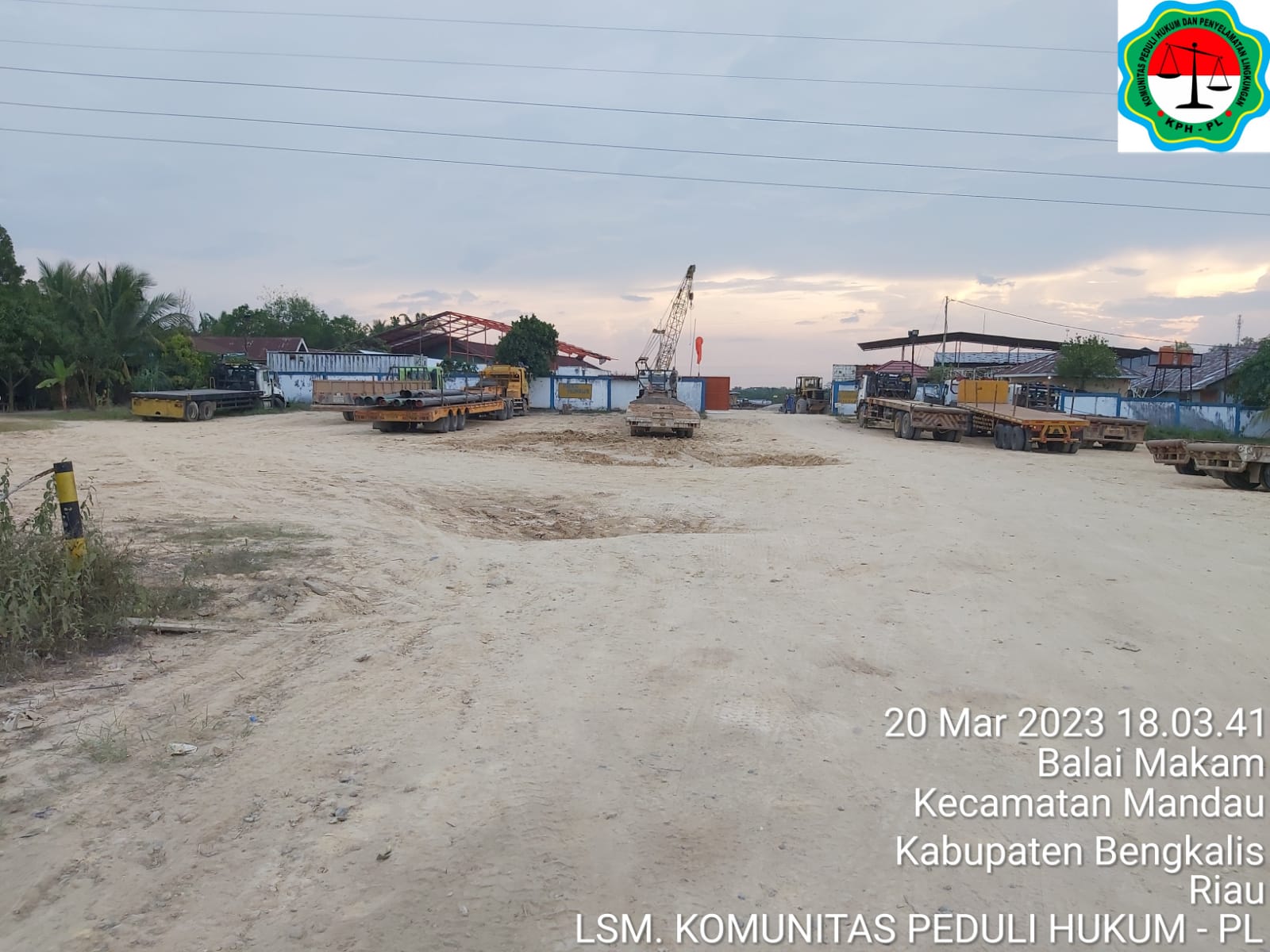 Diduga ada persekongkolan Dishub Bengkalis dan PT BOHAI