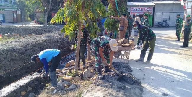 Termui Warga, Dandim Demak Minta Dukungan Warga di TMMD Maksimal