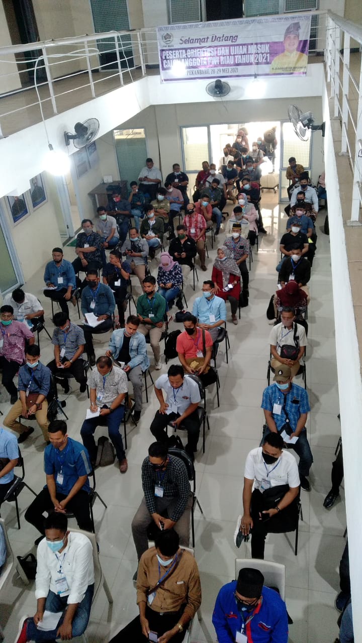 Buka Ujian masuk PWI 2021, Zulmansyah: Jaga Marwah Wartawan