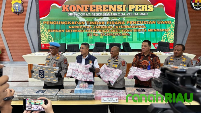Sindikat Narkoba Internasional Dibongkar di Riau, Polisi sita Aset Rp15 Miliar