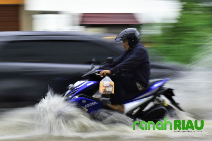 BMKG: Waspada Hujan Lebat Disertai Petir di Beberapa Wilayah Riau Hari Ini