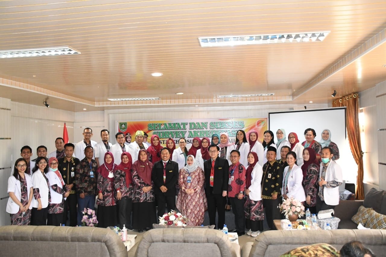 Bupati Bengkalis Hadiri Penutupan Survey Akreditasi RSUD Mandau Ini Harapannya