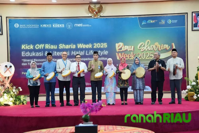 Edukasi Gaya Hidup Halal, BRK Syariah turut berpartisipasi dalam Event Kick Off Riau Sharia Week