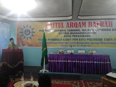 Sukses, PDM Kota Pekanbaru Adakan Pelatihan Baitul Arqam Daerah