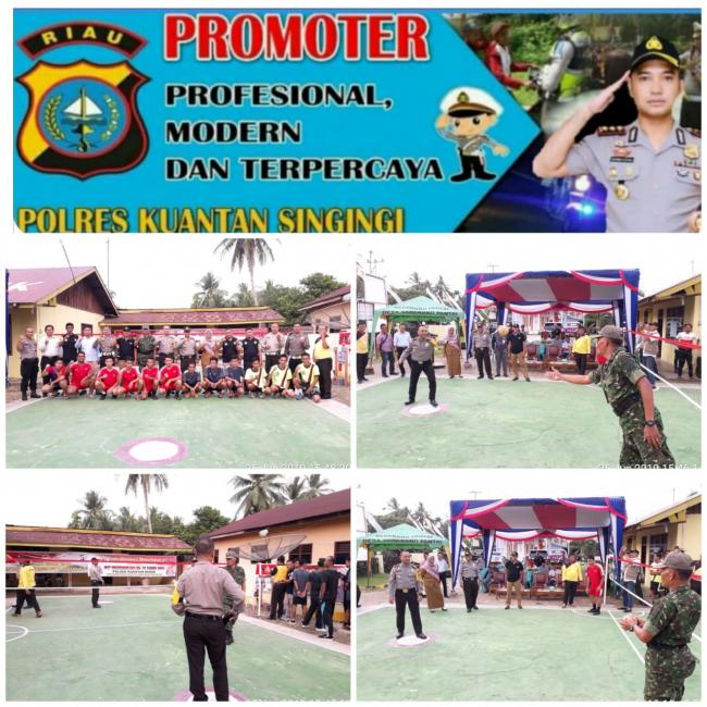 Meriah...!! Kapolres Kuansing, Berikan Apresiasi Khusus Ke Polsek Kuantan Mudik