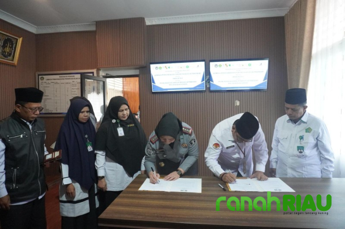 Kemenag dan Lapas Perempuan Pekanbaru jalin Kerja sama tingkatkan Pembinaan Warga Binaan