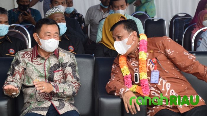 Momen Peresmian Swalayan Ade di Beringin Taluk, Terasa Teduh