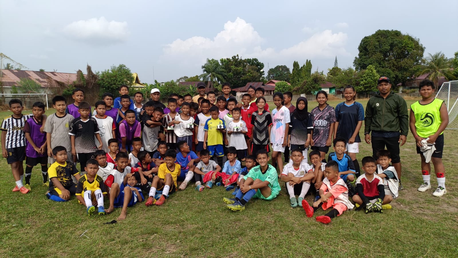SSB Budak Pulau Tingkatkan Latihan Jelang Turnamen Piala Menpora U-14 Zona Riau