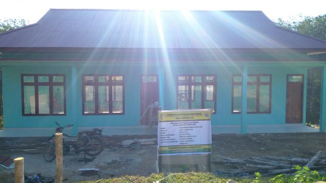 Kerennn... Peduli Pendidikan Usia Dini, Taitobes Bangun Gedung PAUD Di Desanya