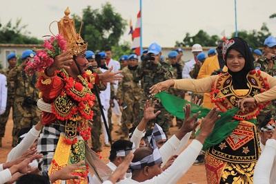 Pasukan Garuda Peringati HUT RI Ke-72 di Markas Indobatt-03