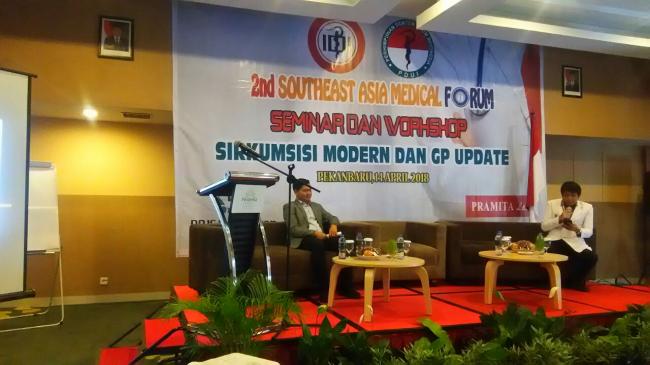 Taja Seminar Organ reproduksi, PDUI Pekanbaru datangkan Dokter Tersohor dari Luar Negeri