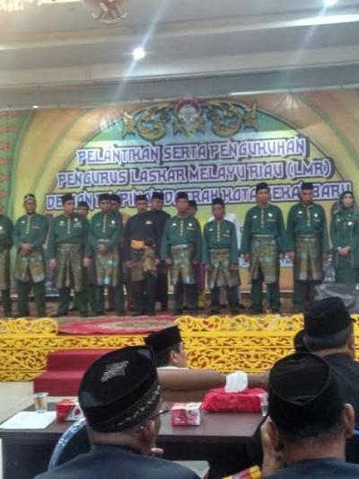 Datuk H. Fathullah Nakhodai Kepengurusan Laskar Melayu Riau Kota Pekanbaru 2016-2020