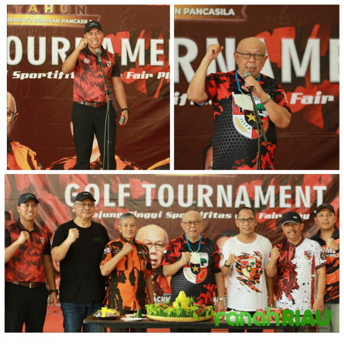 Sempena Sumpah Pemuda, MPW PP Riau gelar Turnamen Futsal, Basket dan Golf