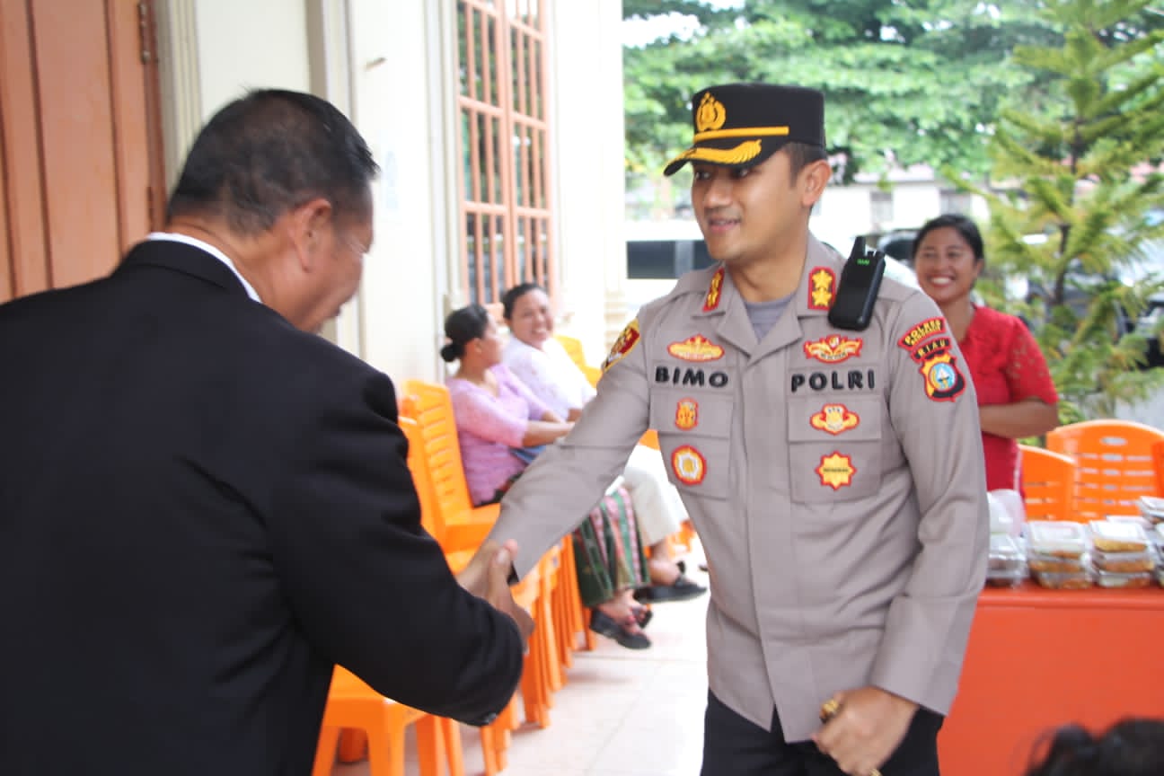 Hari Raya Paskah, Polres Bengkalis Berikan Pengamanan Bagi Umat Kristiani Saat Beribadah