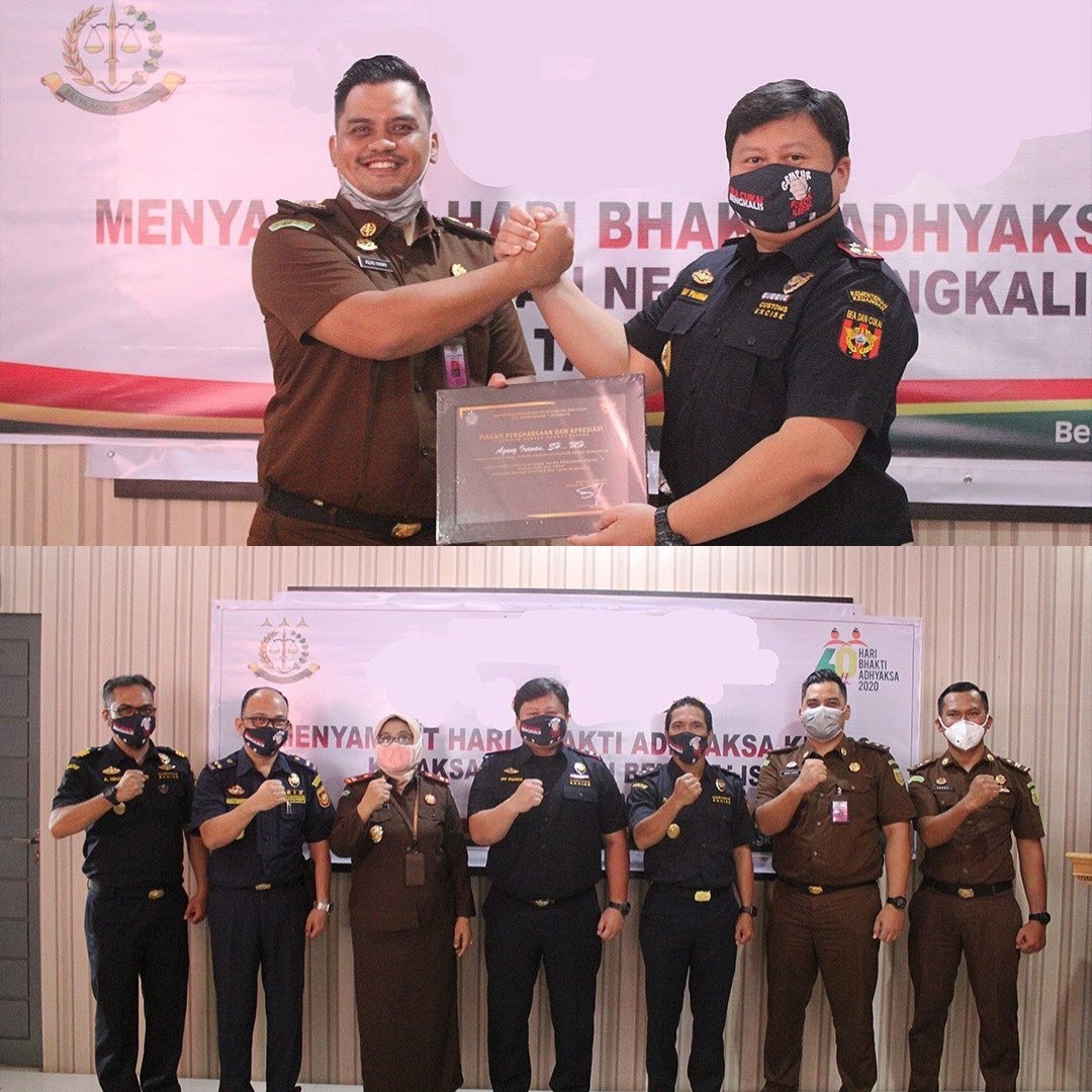 Mantap..Kejari dan Kasi Pidsus Bengkalis Raih Penghargaan