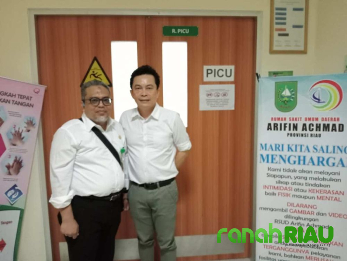 Dua Dokter RSUD Arifin Achmad Temukan Metode Inovatif Tangani Tumor Hemangioma Tanpa Operasi