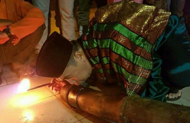 Lestarikan Tradisi Kerajaan Siak, Festival Meriam Bambu II Ramai Diikuti Peserta