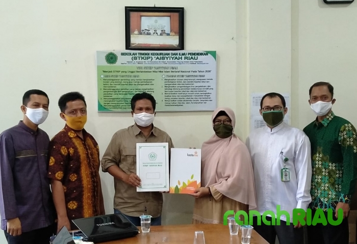Kerjasama Pengembangan masyarakat antara STIKIP Aisyiyah Riau dengan LAZISMU Kota Pekanbaru