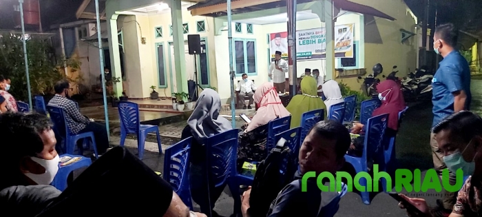 Dalam Hujan Lebat Teriak Abi Bupati Bengkalis Oleh Warga Batang Dui