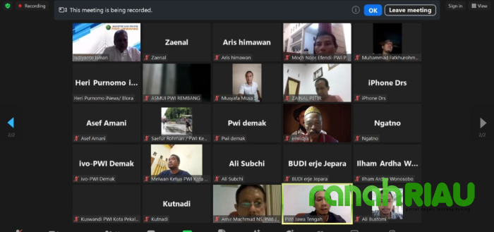 Pengurus PWI Jawa Tengah undang Zulmansyah Sekedang dalam Agenda Uji Kompetensi Wartawan 