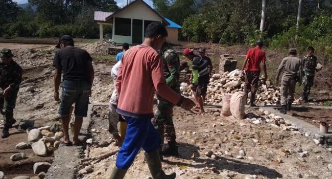 Warga Apresiasi Perbaikkan Jalan Penghubung Antar Kecamatan