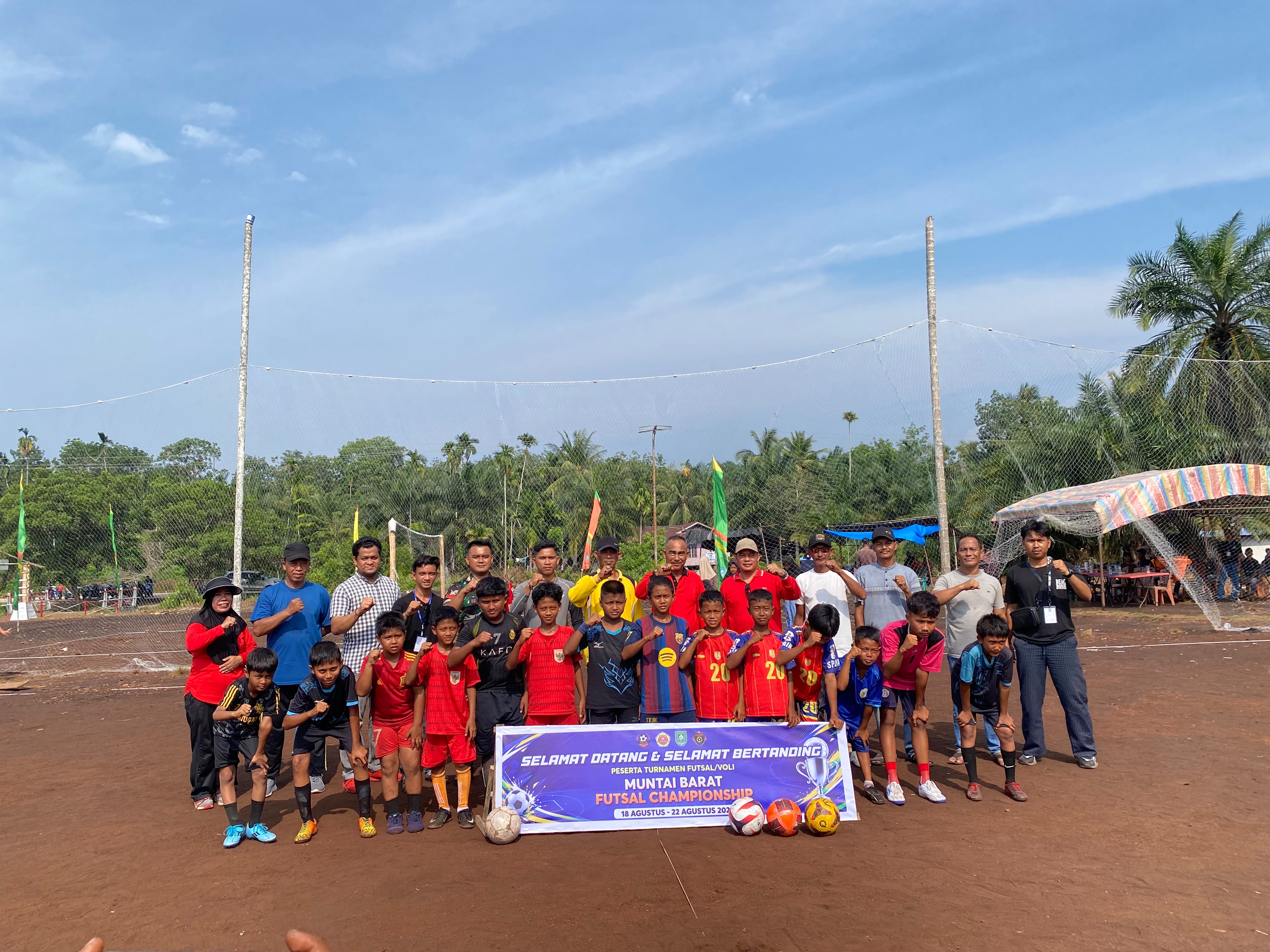 HUT RI ke 81, Pemdes dan Karang Taruna Desa Muntai Gelar Berbagai Turnamen Tingkat Dusun