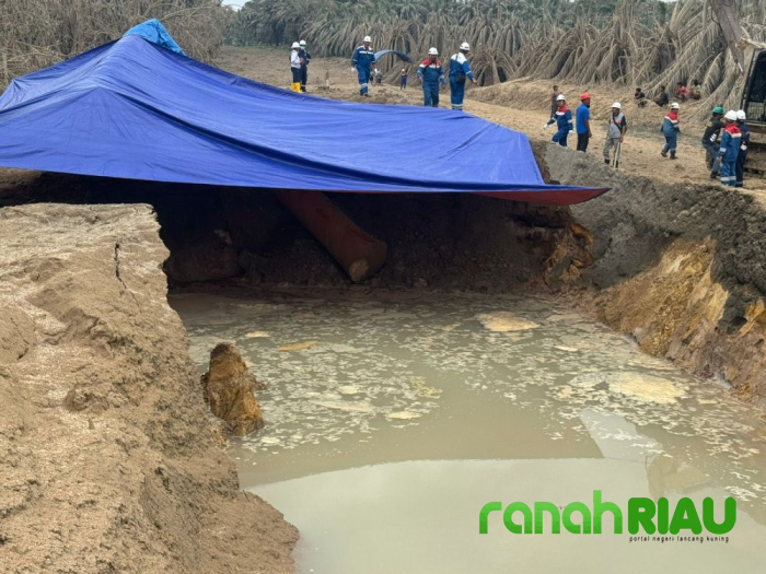 Dentuman Dini hari di Rengat Barat: Pipa Gas PT TGI Meledak, Rumah Warga Hancur