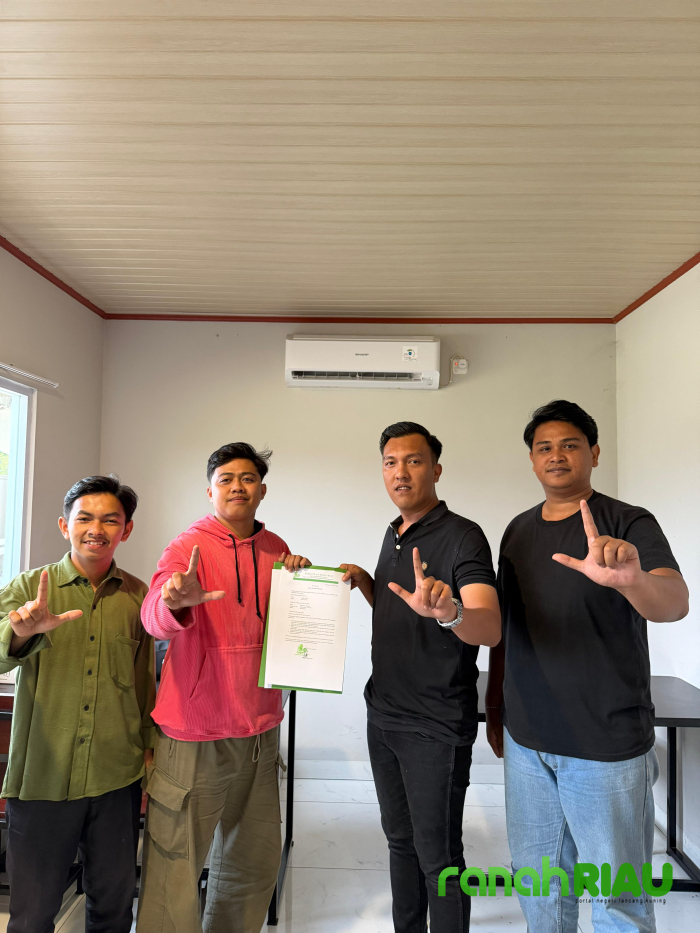 Muhammad Wahyudi diberi Mandat Memimpin Persatuan Hijau Riau Kampar