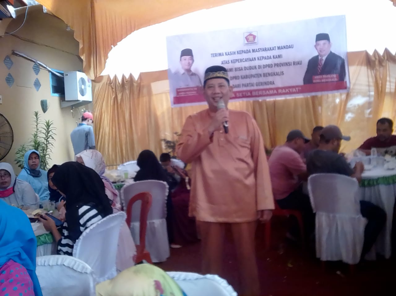 Resmi Dilantik, Dua Anggota DPRD ini Gelar Syukuran