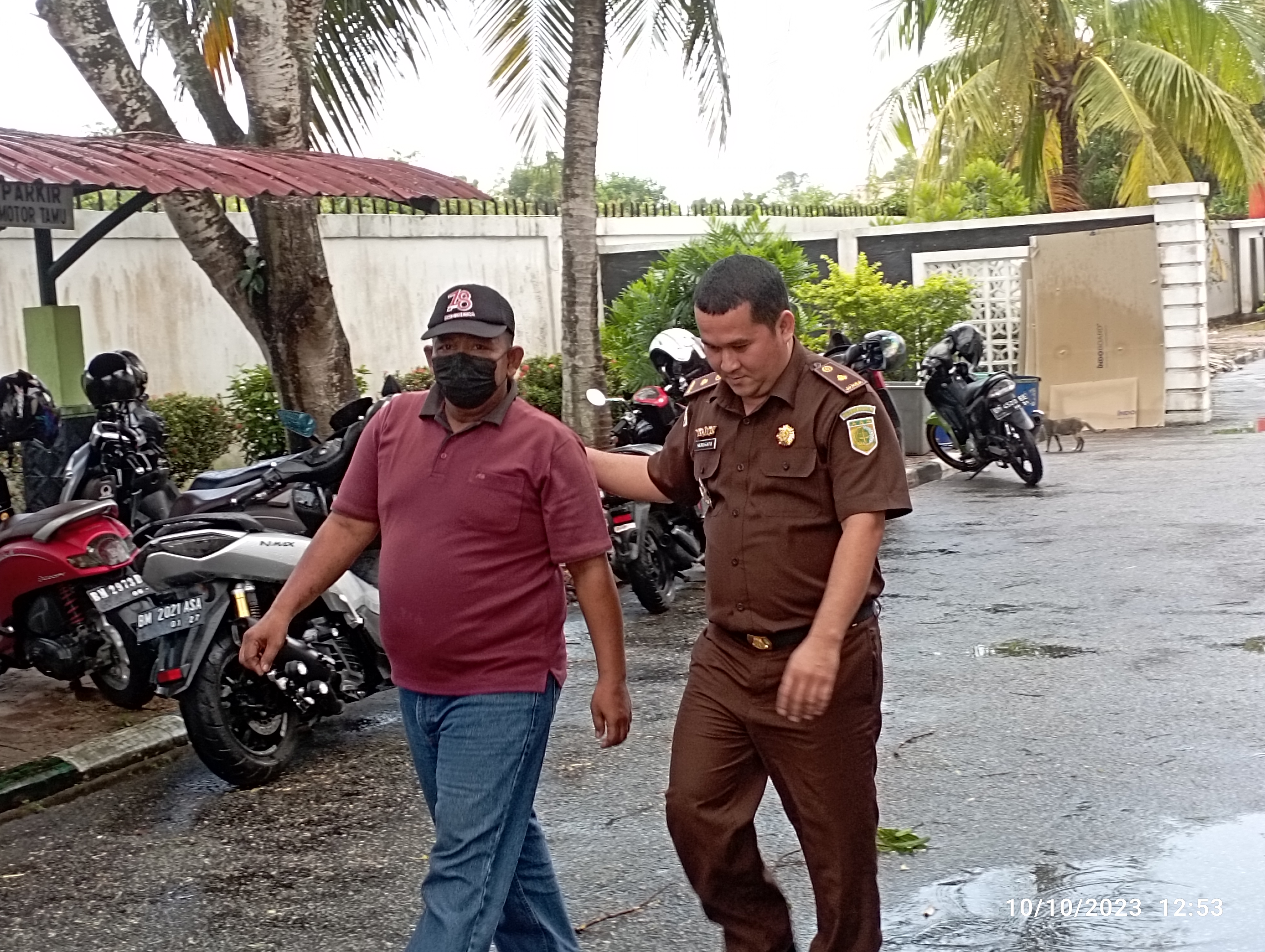 Sudah P21, Eks Dua Orang Kades Dilimpahkan ke Lapas Bengkalis