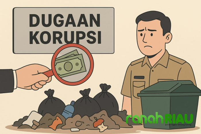 Kadis DLH dan Mantan Kabid diduga Main Mata, Bidik Tipikor desak Kejati Riau Turun Tangan