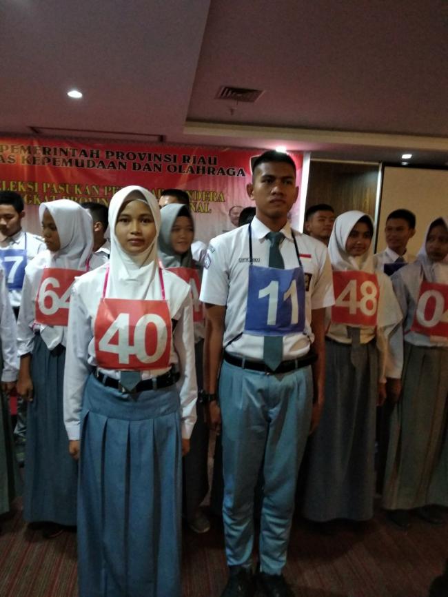 Paskibra SMA 1 Teluk Kuantan, 3 Tahun Berturut Wakili Kuansing Di Nasional