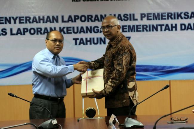 Pemerintah Kabupaten Indragiri Hilir  Kembali Raih Opini WTP