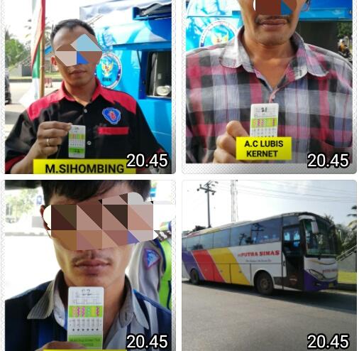 Usai Tes Urine, Dua Supir Satu Kernet Positif Gunakan Narkoba