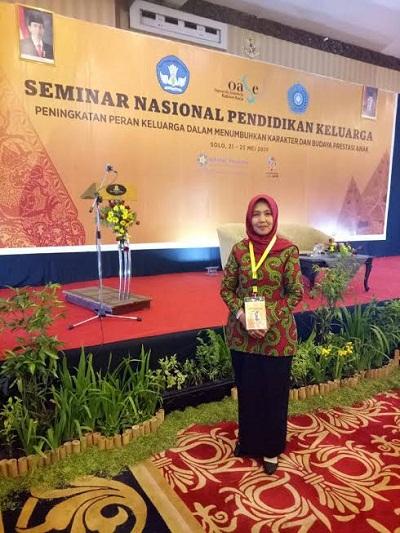 Ketua TP PKK Kuansing Hadiri Seminar Nasional Pendidikan Keluarga