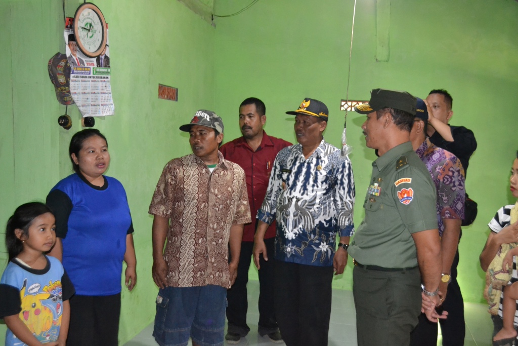 . Tim Wasev Kunjungi RTLH Yang Sudah Usai