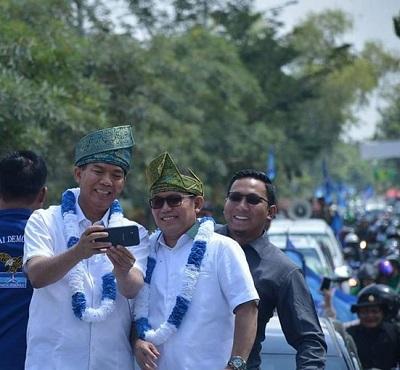 Kerennn... Banyak Tokoh dan masyarakat Turut Berikan Donasi Dukungan Kepada Pasangan FIRLI