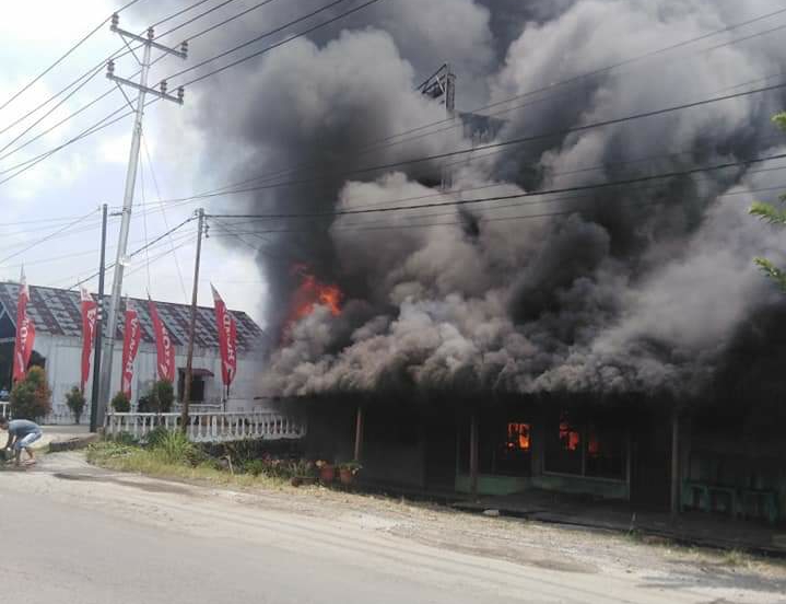 Kebakaran di Lubuk Jambi, 1 Rumah Ludes Dilahap Si Jago Merah