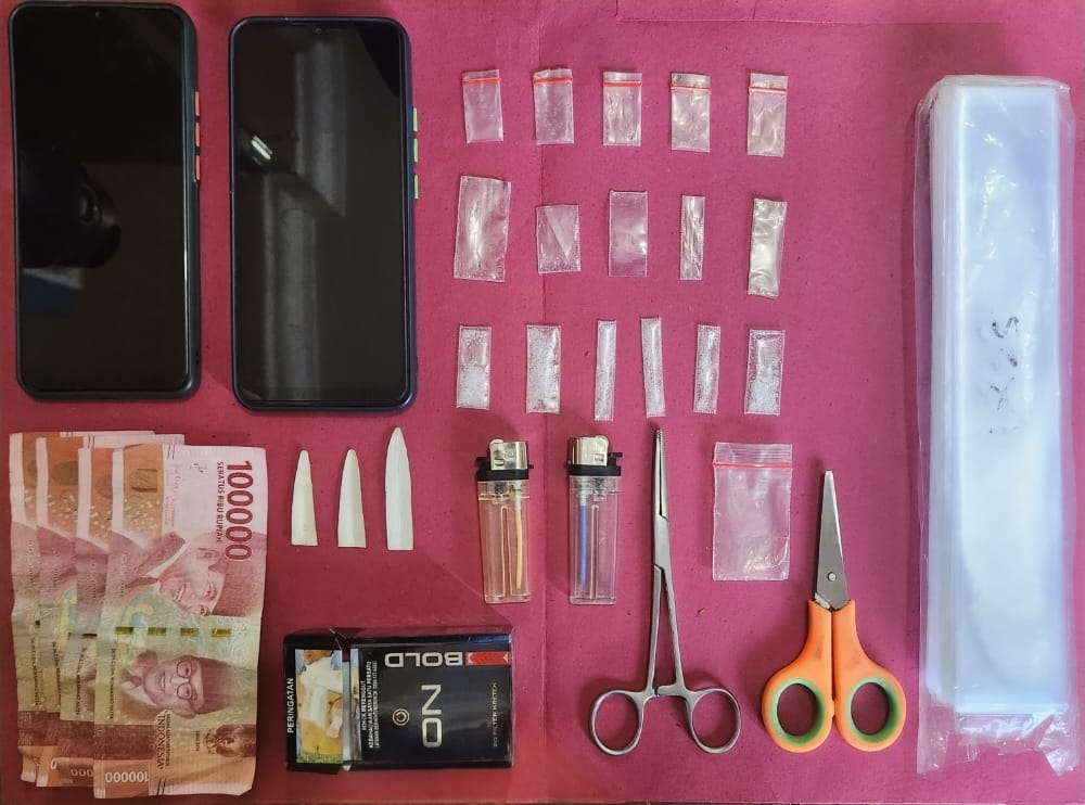 Tim Satnarkoba Polres Bengkalis Berhasil Tangkap Dua Pelaku Pengedar Narkotika