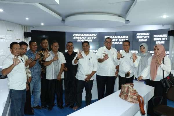 Komisi I DPRD Kabupaten Merangin Provinsi Jambi kunjungi Diskominfo Pekanbaru