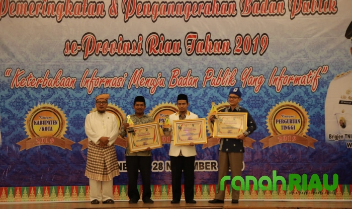 Luar Biasa, PPP Riau Raih Juara I KI Riau AWARD 2019